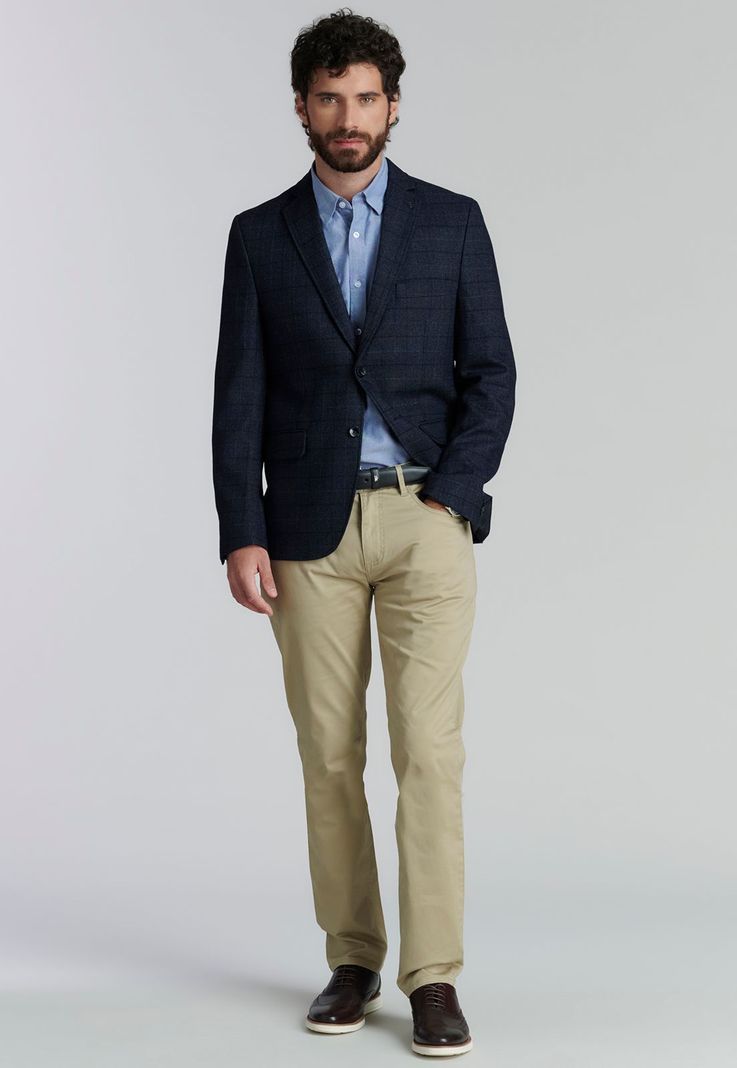 Blazer Tacoma Smart Casual Black-1