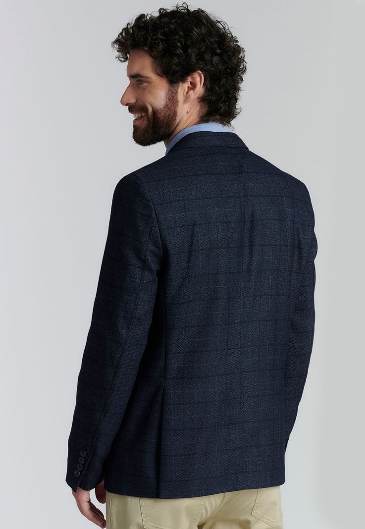 Blazer Tacoma Smart Casual Black-3