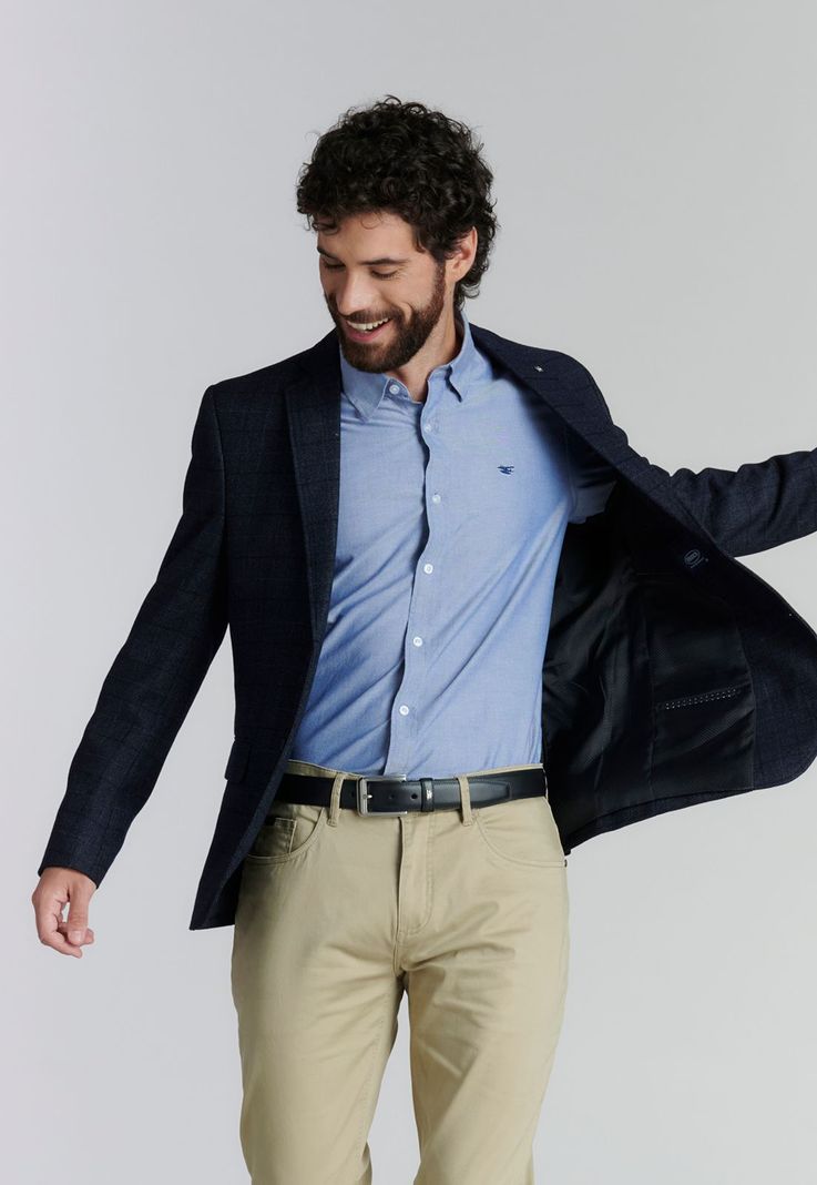 Blazer Tacoma Smart Casual Black-4