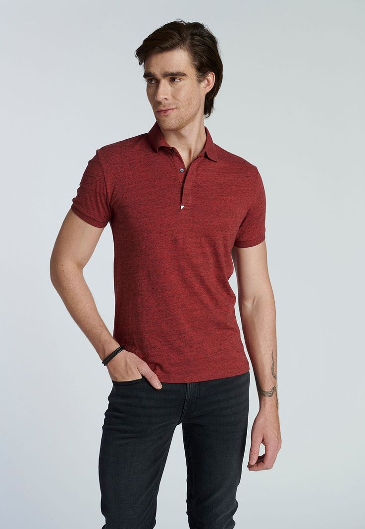 Polo Malaga Dk Red-0