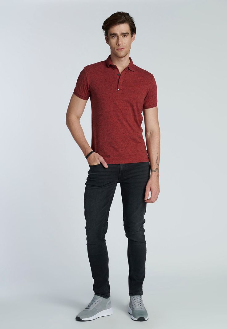 Polo Malaga Dk Red-1