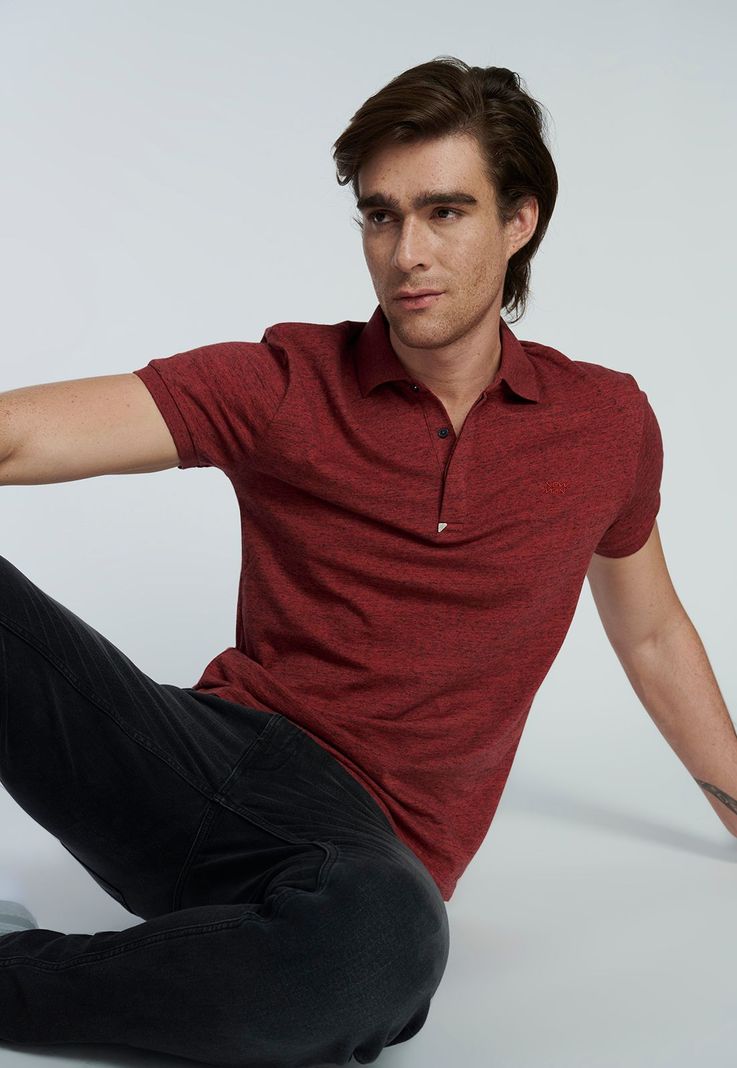 Polo Malaga Dk Red-4