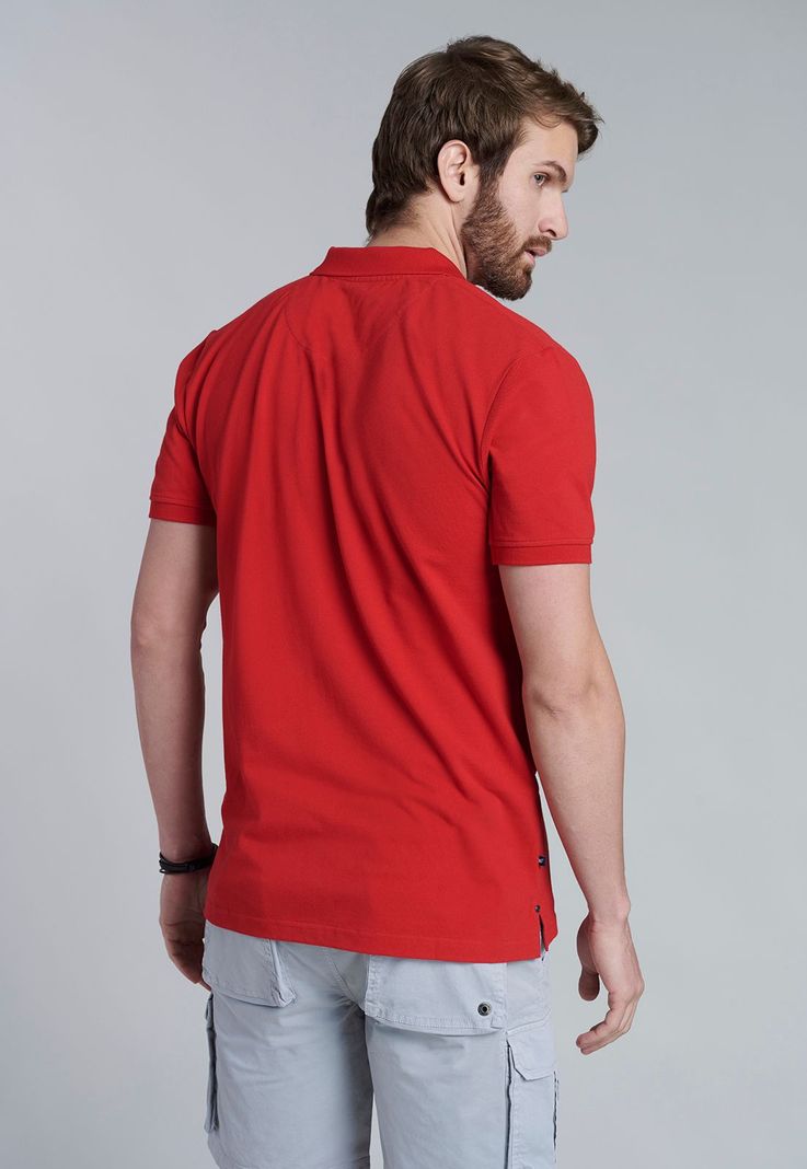 Polera Basica Pique Red-3