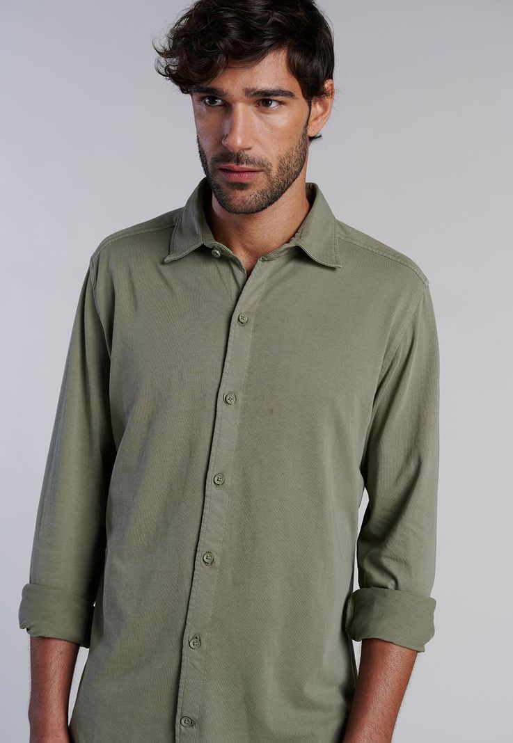 Camisa Jersey Garment Dyed F Military-4