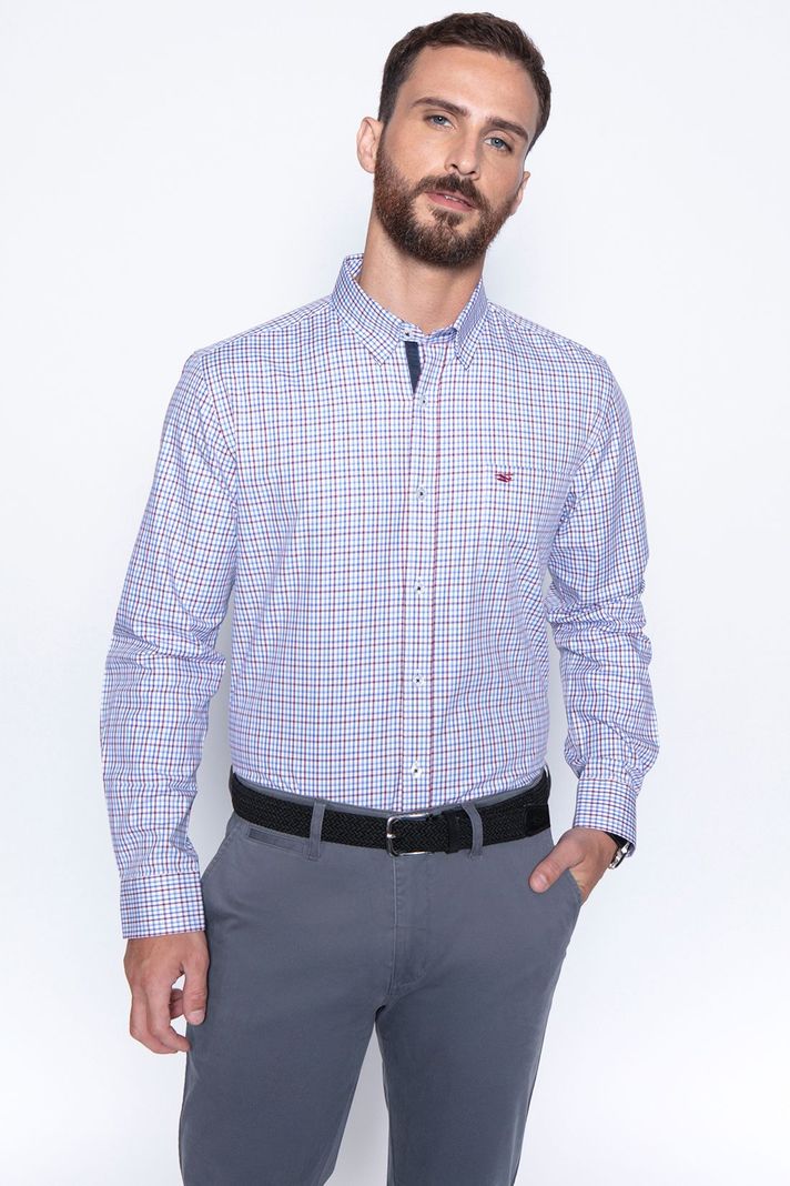 Camisa Checkered Madison Sm Red-0