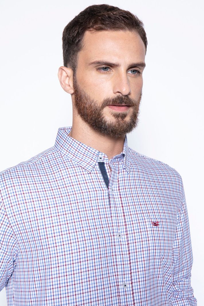 Camisa Checkered Madison Sm Red-2