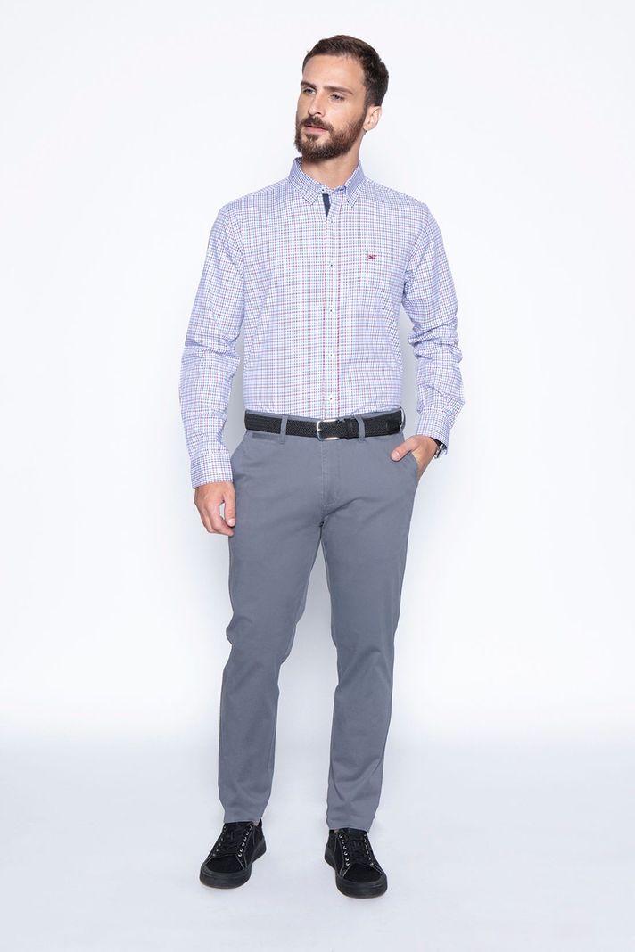 Camisa Checkered Madison Sm Red-3