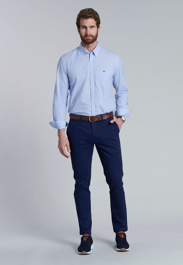 Camisa Mini Check Houston Sc Blue-1