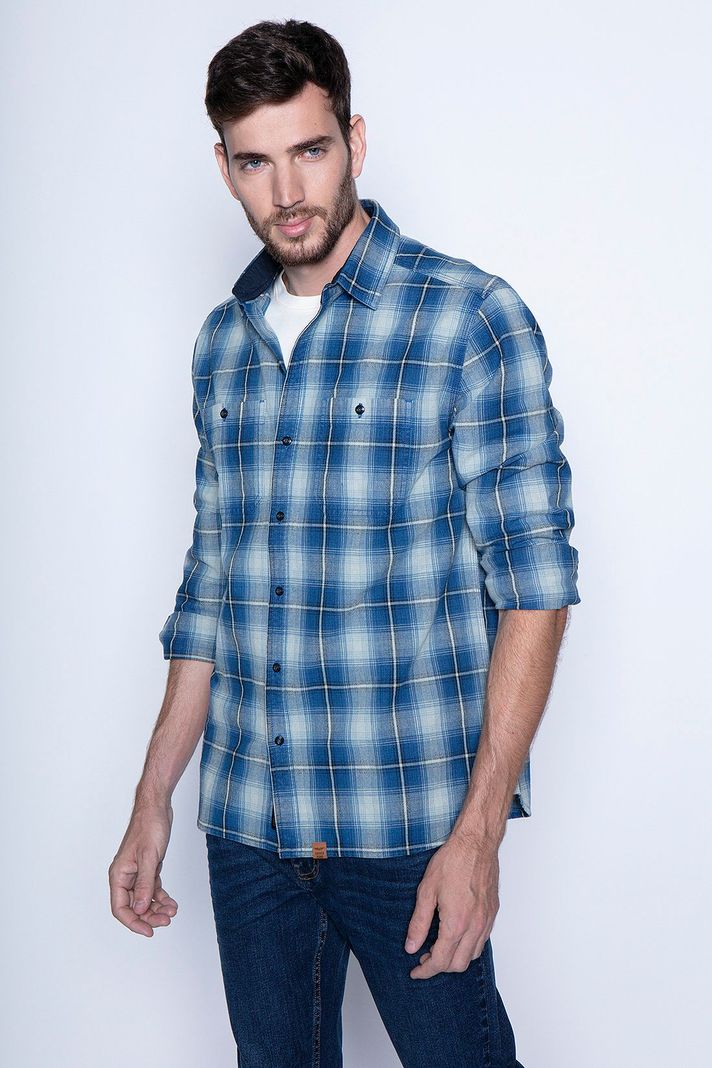 Camisa Michigan Fj Blue-0
