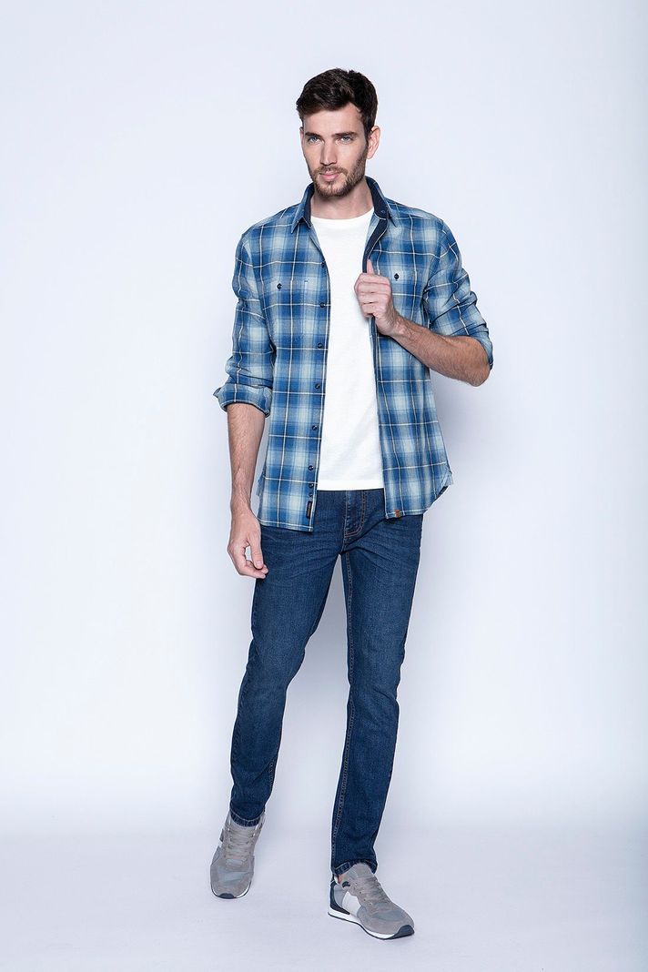 Camisa Michigan Fj Blue-3