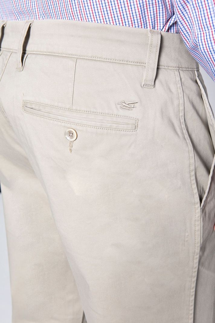 Pantalón Twill Without Pleats L/33 Almond-4