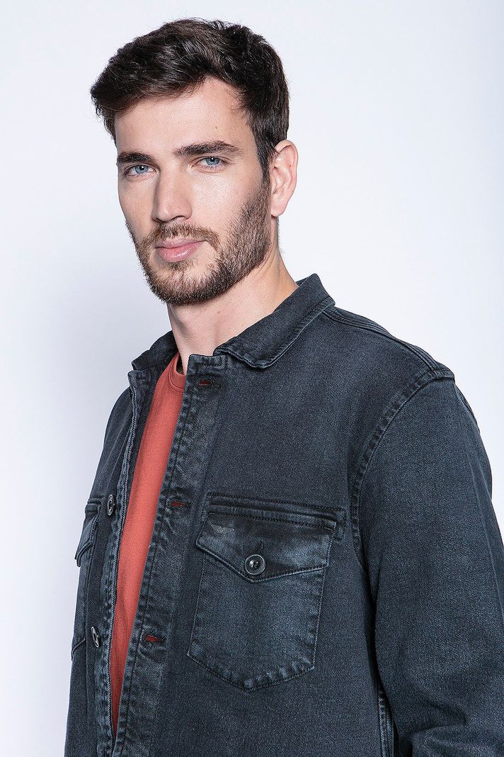 Overshirt Denim Fj Metal-2