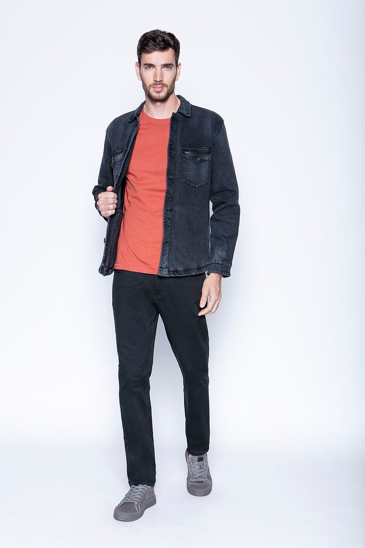 Overshirt Denim Fj Metal-3
