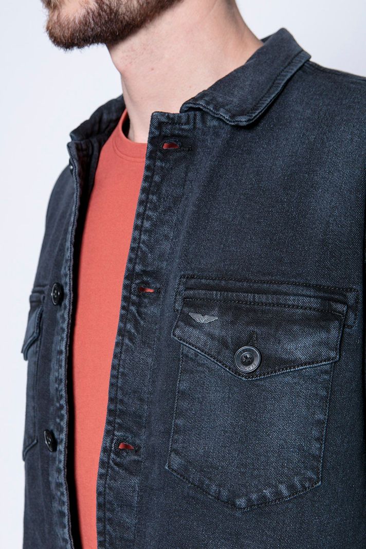 Overshirt Denim Fj Metal-4