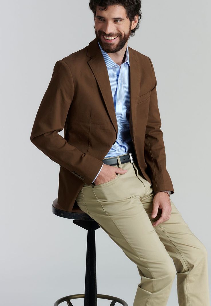 Blazer Stanford F Smart Casual Nuts-4