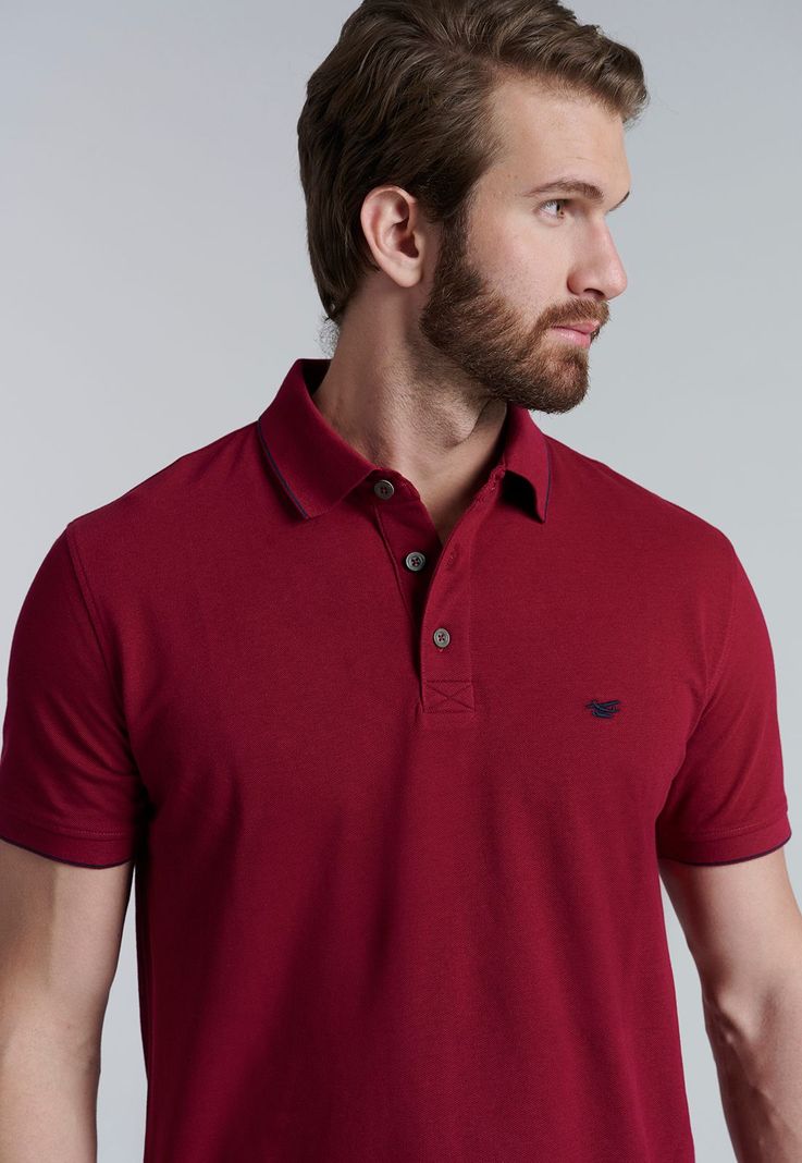 Polera Polo Washington Burgundy-2
