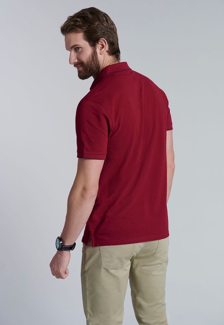 Polera Polo Washington Burgundy-3
