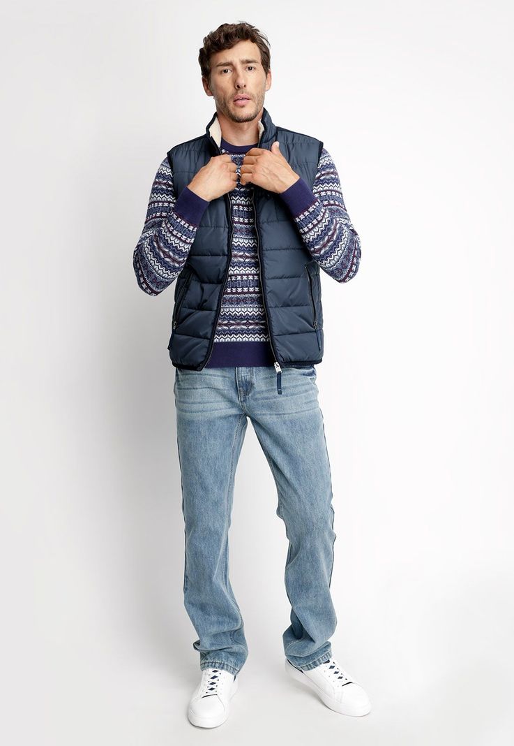 Chaqueta Sin Mangas California Fj Navy-3