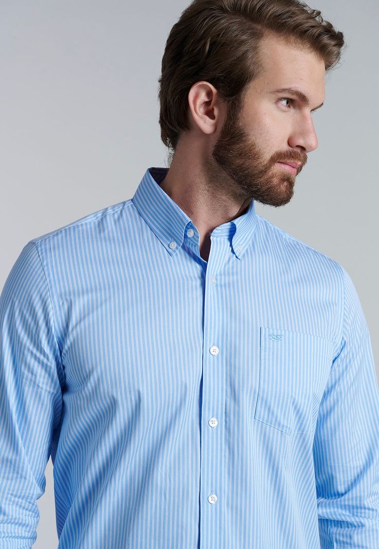 Camisa Striped Austin Sc Sky-2