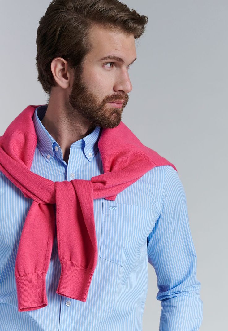 Camisa Striped Austin Sc Sky-4