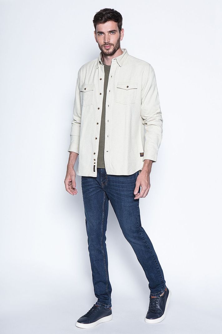 Overshirt Sport Fj Sand-3