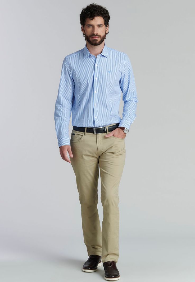 Camisa Albany Smart Casual Sky-1