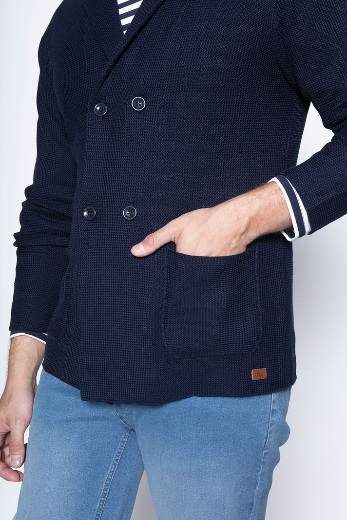 Cardigan Londres Navy-3