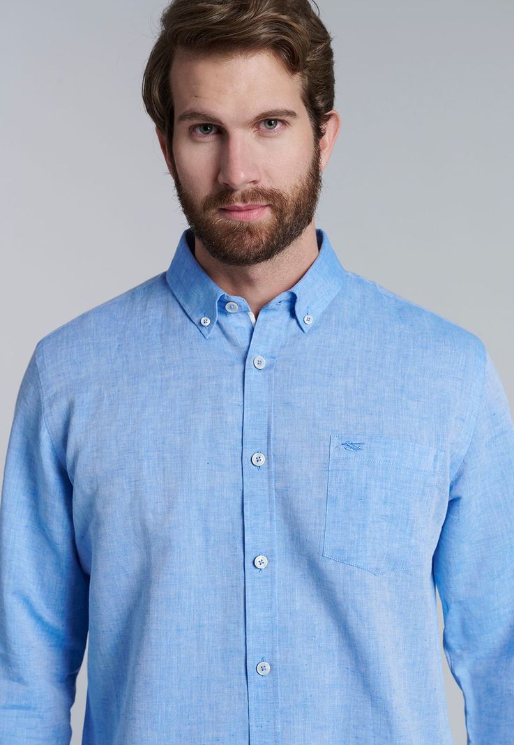 Camisa Blue Sport Lino-0