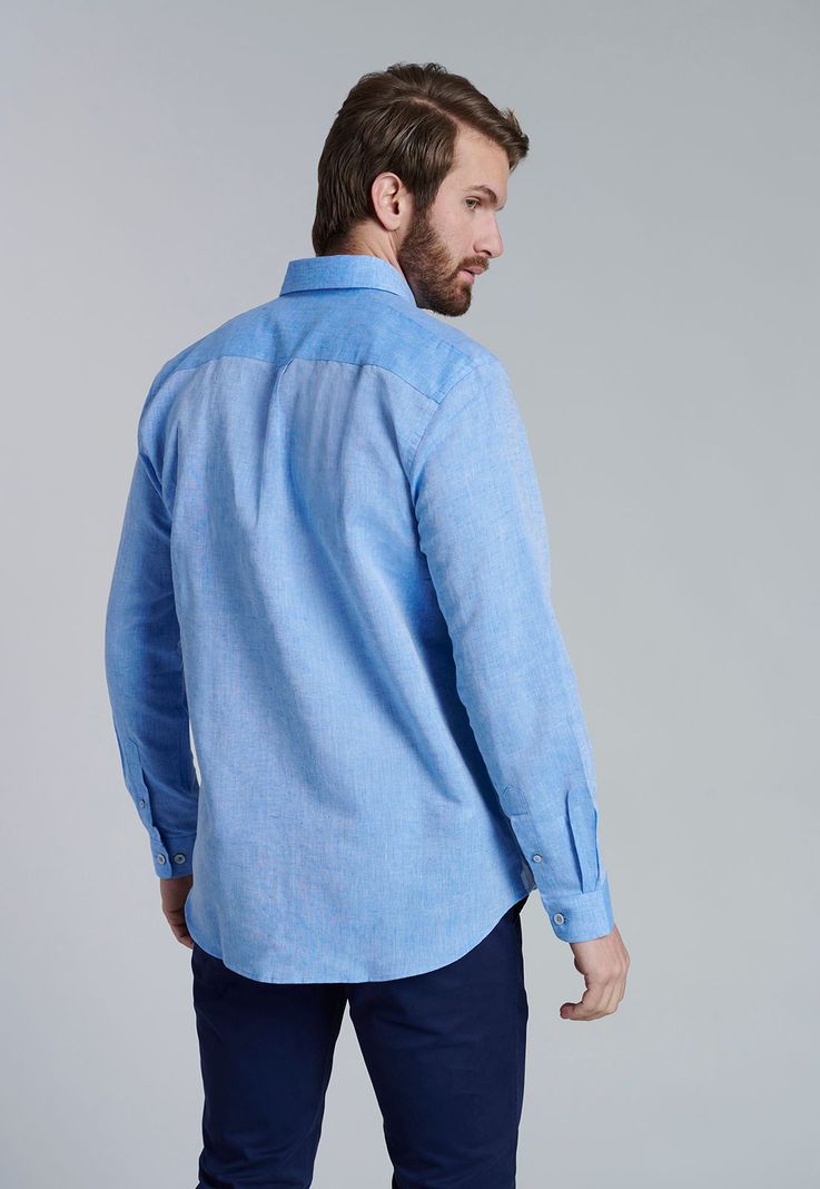 Camisa Blue Sport Lino-3