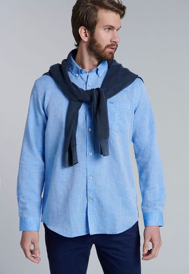 Camisa Blue Sport Lino-4