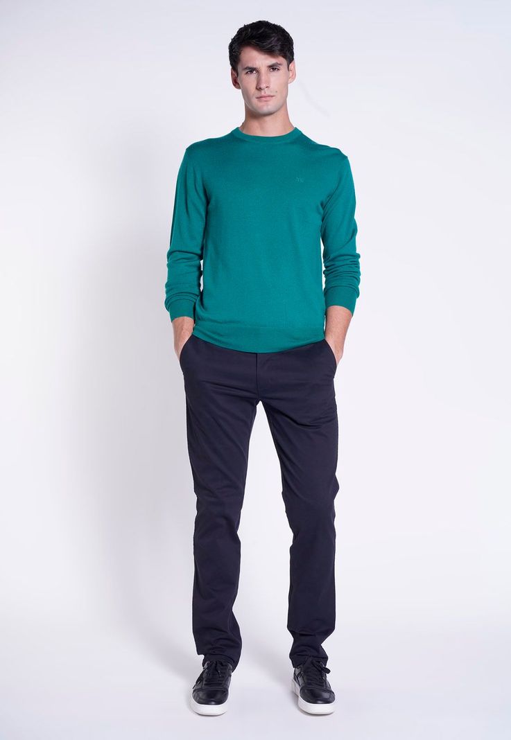 SWEATER ULLA DK. GREEN-3