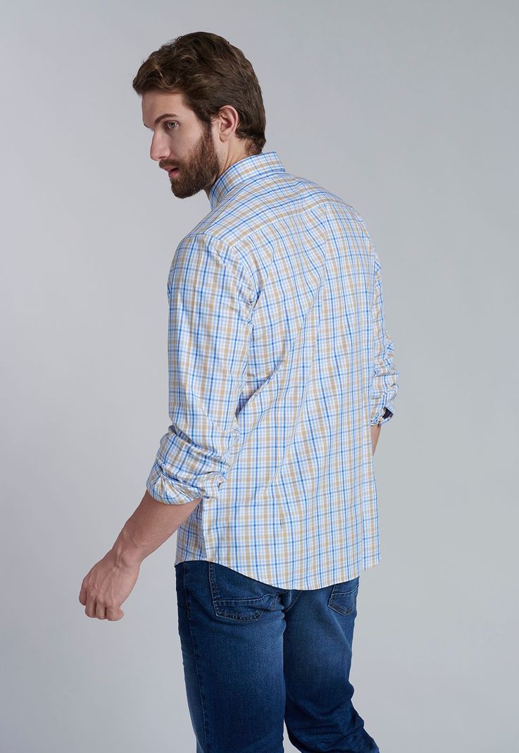 Camisa Check Bristol Sc Sand-3