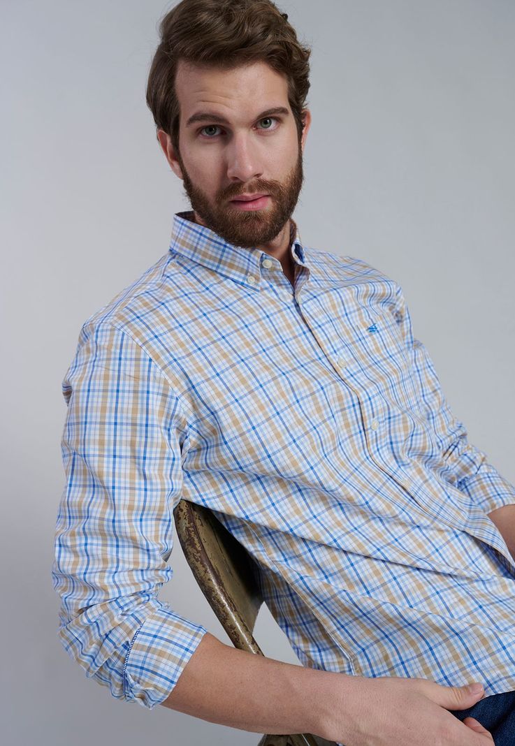 Camisa Check Bristol Sc Sand-4