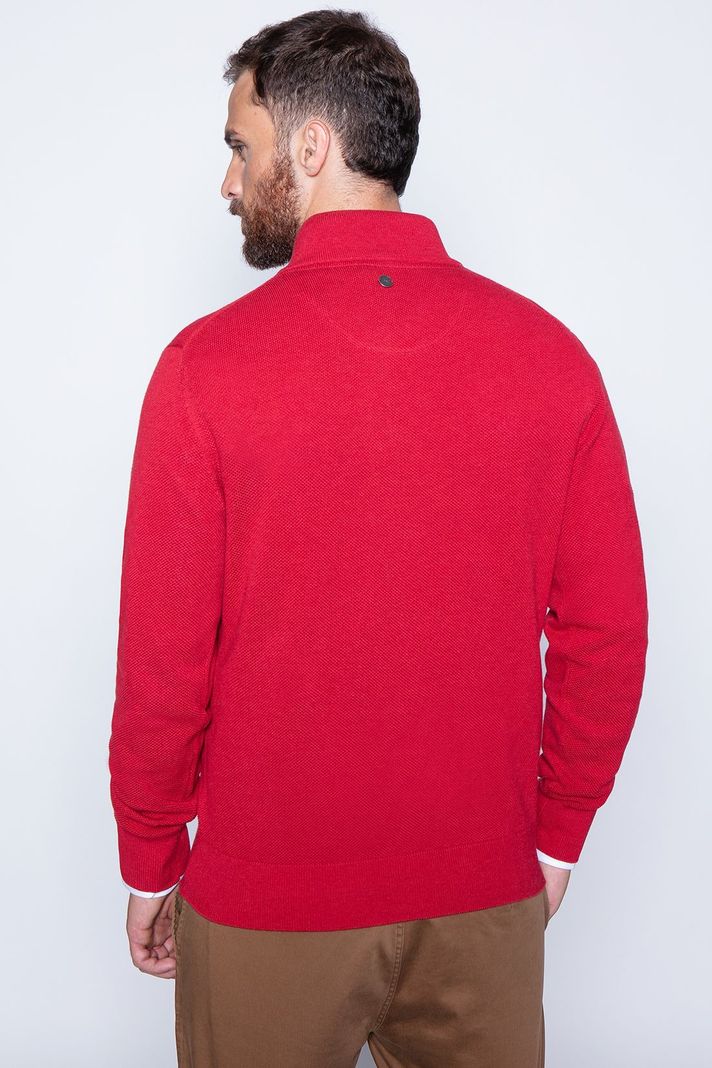 Sweater London Smart Casual L/S Red-1