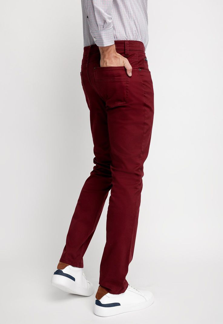 Pantalón St. Louis F Dk Red-1
