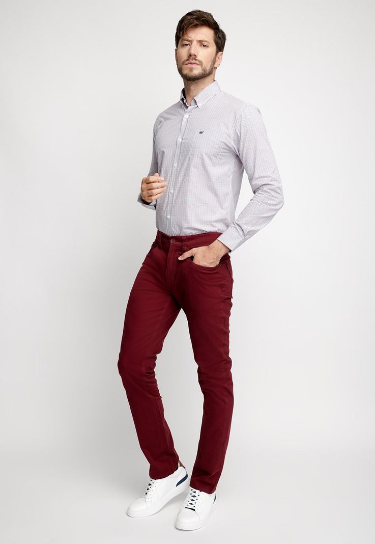 Pantalón St. Louis F Dk Red-3