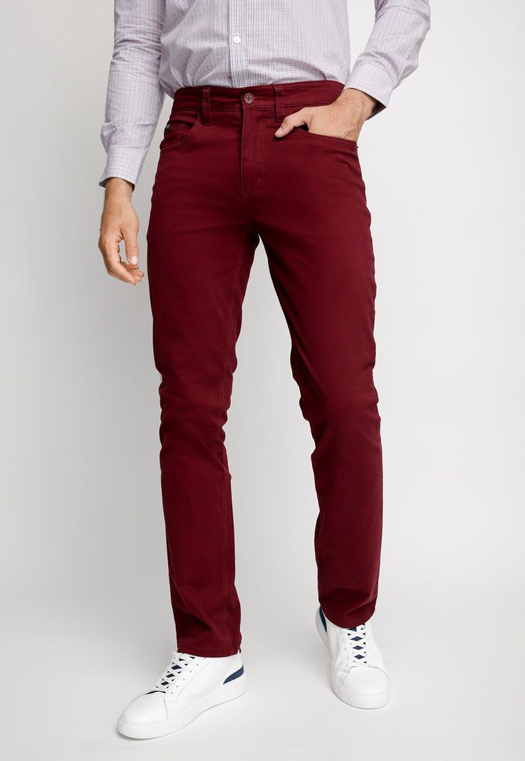 Pantalón St. Louis F Dk Red-0