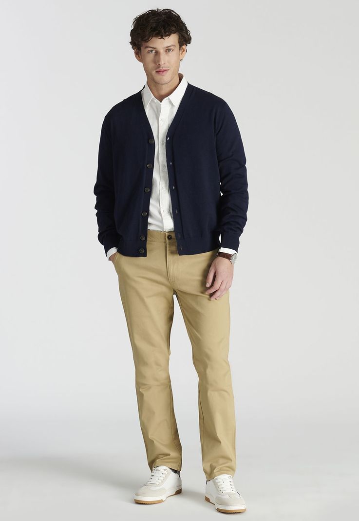 Cardigan Boiro Heritage Navy-1