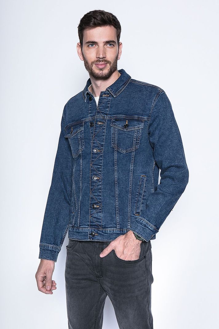 Jacket Color Navy Fj-0
