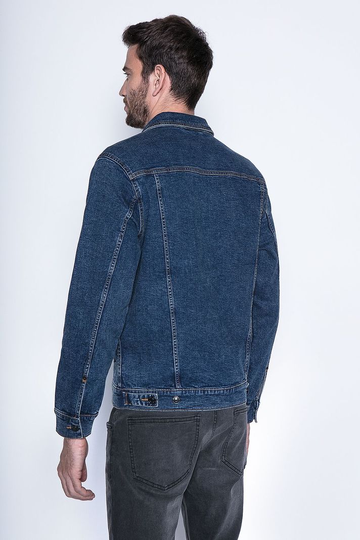 Jacket Color Navy Fj-1