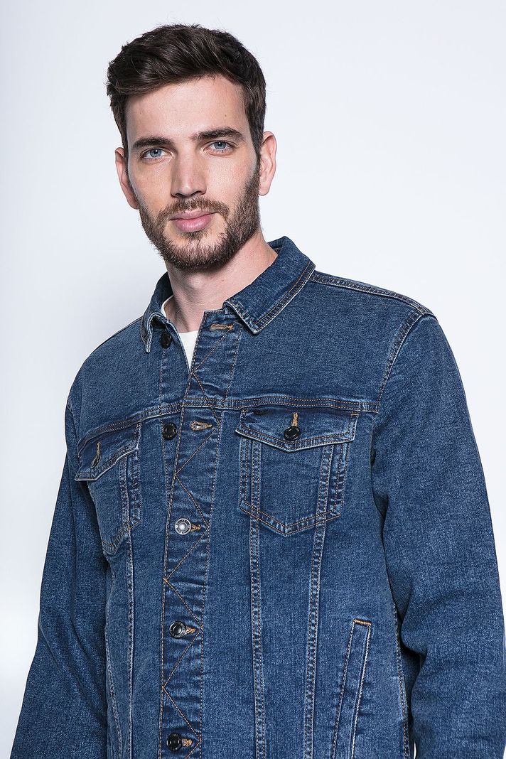 Jacket Color Navy Fj-2