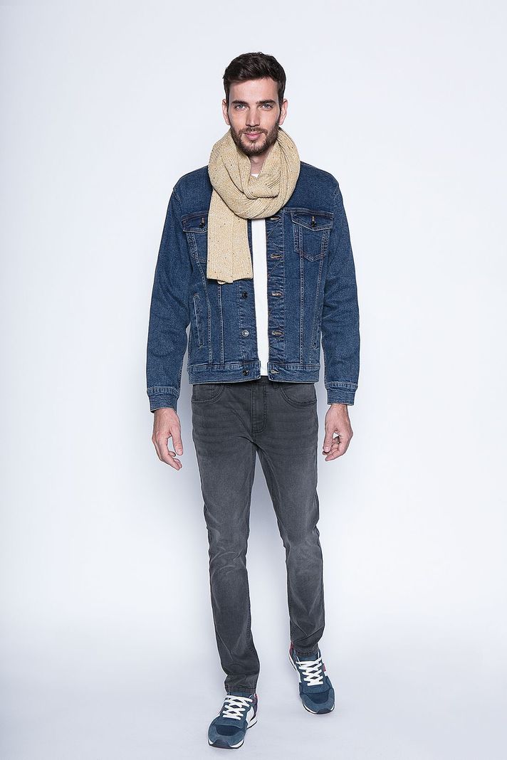 Jacket Color Navy Fj-4