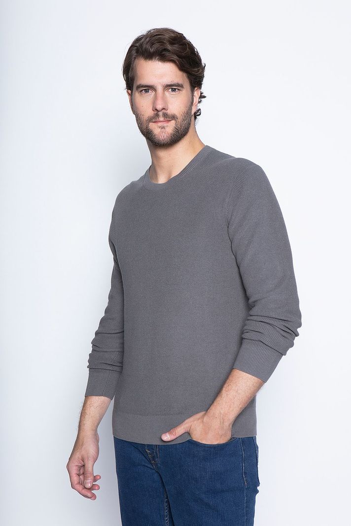 Sweater Tallin Graphite Gris S