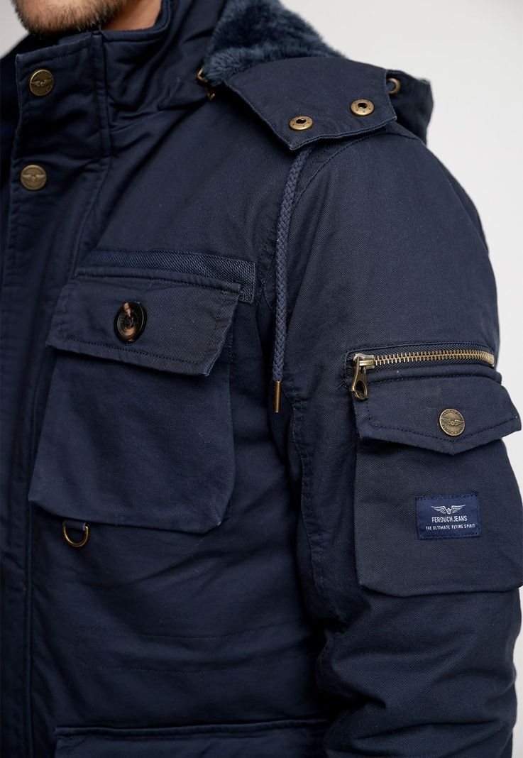 Chaqueta Twill Nevada F Navy-2