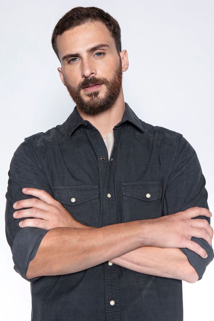 Camisa Metal Corduroy-2