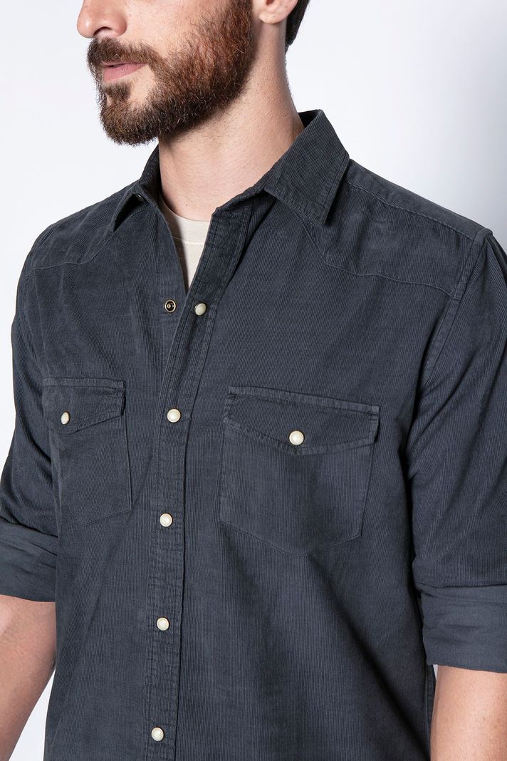 Camisa Metal Corduroy-4