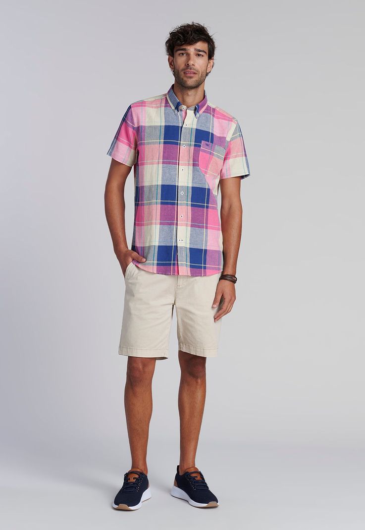 Camisa Check Colorado F Violet-1