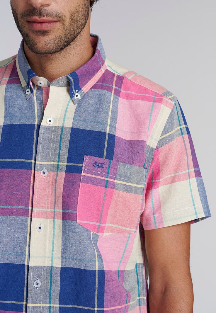 Camisa Check Colorado F Violet-2