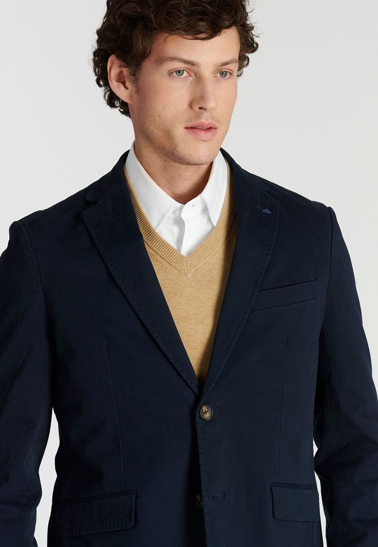 Blazer Toulus Business Navy-2