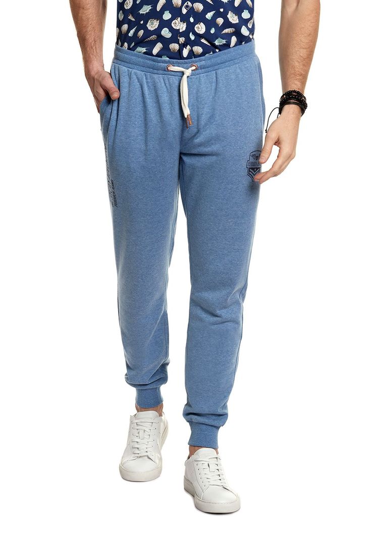 Pantalon De Buzo Maine Lt Blue Melange